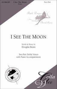 I See the Moon Two-Part choral sheet music cover Thumbnail